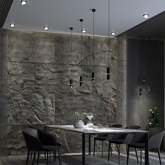 Светильник 9 см, NovoTech LIRIO 370898, черный, вр 7 см