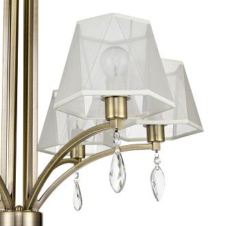 Потолочная люстра  63*49 см, 6*E14 античная бронза Vele Luce Sinfonia VL4184L06