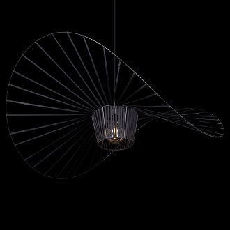 Подвесный светильник 100*50 см, 1*E27*60W LOFT IT Chapeau 10246/1000 черный