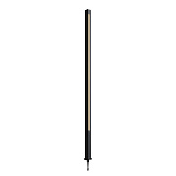 Садово-парковый светильник 2,5*87,5 см, LED, 12W, 3000К, Maytoni Pole O440FL-L12GF3K серый