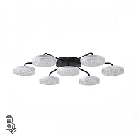Люстра потолочная 74*9,5 см, 1 LED 90W 3000-4000-6000K Lumion Didana 8236/7CL черный