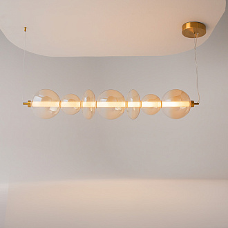 Подвесной светильник 117,5*20*325 см, LED, 40W, 3000К, Maytoni Futuro MOD307PL-L40BS3K латунный