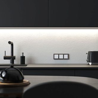 W1119041/ Клавиша для выключателя перекрестного (белый акрил) Werkel 4690389197376