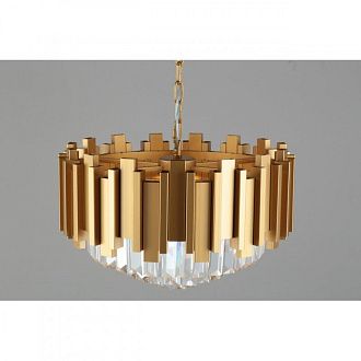 Каскадная люстра 50*30-70 см, 6*E14, 40W, Omnilux Omnilux 720 OML-72003-06, золотой