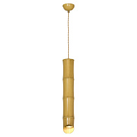 Подвесной светильник Lussole LSP-8564, 7*60 см, бамбук