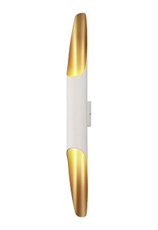 Бра 6*8 см, Crystal Lux CLT SONATA AP2 WH Белый/Золотой
