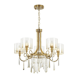 Светильник 65 см, Odeon Light Nicole 4886/5, бронза