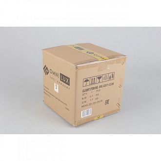 Бра 22*18*30 см, 2*E14, 40W, Omnilux Omnilux 626 OML-62611-02, черный