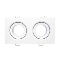 Встраиваемый светильник 18*9*4 см, 2*GU10 ST LUCE ST255.528.02 белый