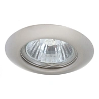 Точечный встраиваемый светильник Arte Lamp PRAKTISCH A1203PL-3SS 8*8*11 см, 3*GU10*50W, 2700K, Arte Lamp Praktisch A1203PL-3SS, Матовое Серебро
