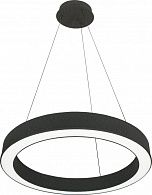 Подвесной светильник Svetholl Стэрия 7064, 59W LED, диаметр 79 см, черный