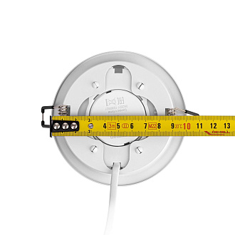 Светильник встраиваемый 10*2,5 см, GX53 Citilux Hardy CL002D10 белый, вр 9 см