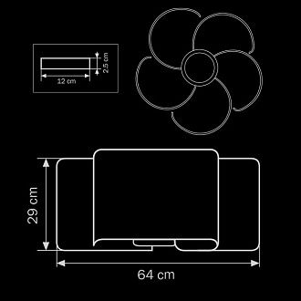 Потолочная люстра Lightstar Simple Light 811050 белый 