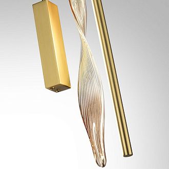 Светильник 44 см, 4W, 3500K, Odeon Light 5468/4WL, латунь