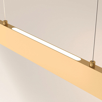 Подвесной светильник Maytoni P010PL-L23G4K, 23W LED, 4000K, золото