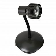 Спот Lussole Loft Arina LSP-9821, GU10, диаметр 11 см, цвет чёрный.