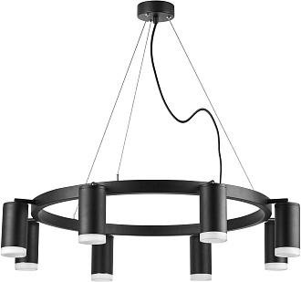 Светильник 96 см, Lightstar Rullo LR0183780, черный