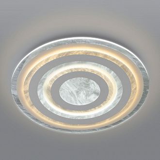 Светильник светодиодный Eurosvet 90209/1 с пультом управления EURa047357, 170W LED, 3300-6500K, диаметр 50 см, белый