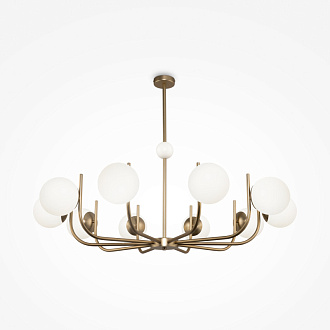 Люстра на штанге Maytoni Rendez-vous MOD109PL-10BS, диаметр 116 см, латунь