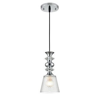 Светильник подвесной 80 см, 1*E27*60W, Lumion Manola 8049/1A, хром