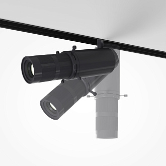 Светильник на шине 19,3*4,4*21,1 см, LED, 10W, 4000К, Maytoni Technical Gala TR108-2-10W4K-B черный