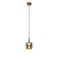 Подвесной светильник 13*211,2 см, 1*LED*5W, 3000K, Mantra Andromeda MAN8931+8938, золотой