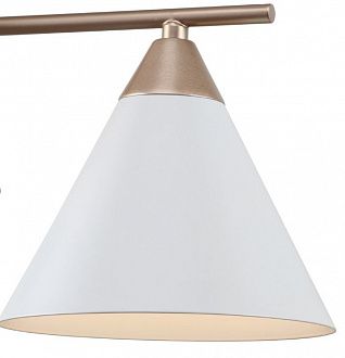 Бра F-Promo Calor 2774-1W, D240*W160*H210, розовое золото, металлический плафон белого цвета, белый декоративный элемент