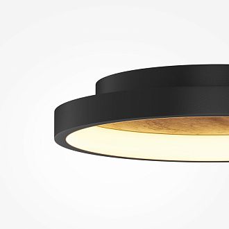 Накладной светильник 40,5*7 см,  LED, 27W, 3000К, Maytoni Orign MOD311CL-L27B3K черный