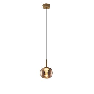 Подвесной светильник 13*211,2 см, 1*LED*5W, 3000K, Mantra Andromeda MAN8931+8938, золотой