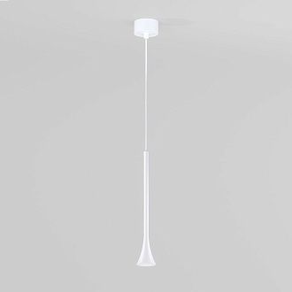 Подвесной акцентный светильник 6*6*142 см, LED, 5W, 4000K, Elektrostandard Hall 50314 LED, белый