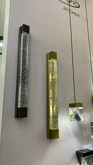 Бра 5,9*5,5*56 см, 1 LED*12W, 3000 К, Odeon Light Mirada, черный 6680/12WL