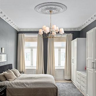 Бра 2,2*1,6-3,1 см, 1*E14*40W Freya Evelyn FR2038WL-01BS, Латунь
