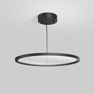 Подвесной светильник 60 см, 35W, 3000-6000K, Denkirs VEIL DK6617-BK, черный