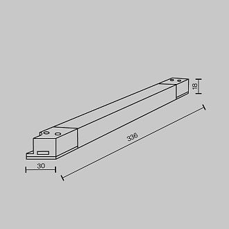 Источник напряжения 24V PSL021-100W-TRIAC-IP20 Maytoni Lighting control  734010