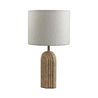 Настольный светильник *28*52- см, 1*E27*40W, Odeon Light Ondulato 7172/1T, бежевый