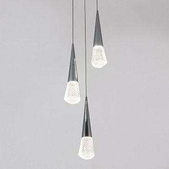 Подвесной светильник 30*30*97 см, LED 15W, 4000K, Хром MODELUX ML.3315.5