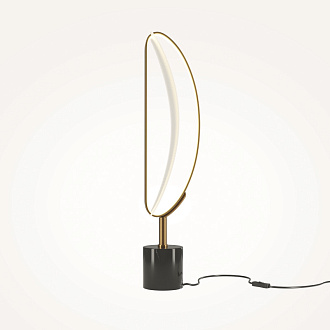 Настольная лампа 18*63,1 см, LED, 15W, 3000К, Maytoni Breeze MOD281TL-L15BS3K латунный