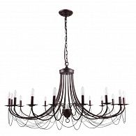 Подвесная люстра F-Promo Plini 2590-18P, D1400*H700/2700, кофейный