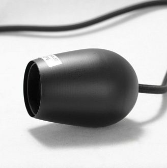 Подвесной светильник Lussole LGO LSP-8118 черный, диаметр 6 см