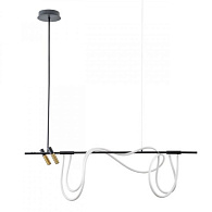 Люстра 150 см, 1*LED 47W 4000K черный Arte Lamp Klimt A2850SP-45BK