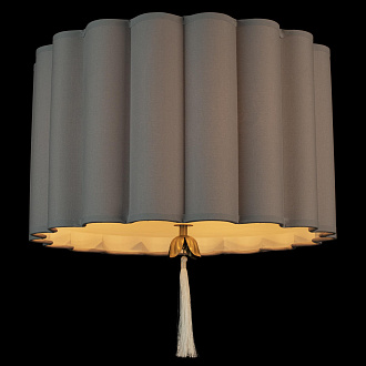 Потолочный светильник 47*46 см, 3*E14 LOFT IT Mellow 10306 Grey linen латунь