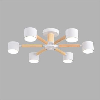 Люстра 60*15-15 см, 6*GX53 LED*7W, Lumion Vudi LUM8306/6C, белый; бежевый