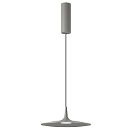 Уличный светильник  25*80 см, 1*LED*12W Odeon Light SOMBRA 7038/12L серый