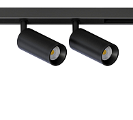Магнитный трековый светильник 4000К, Arte Lamp OPTIMA A7260PL-2BK черный