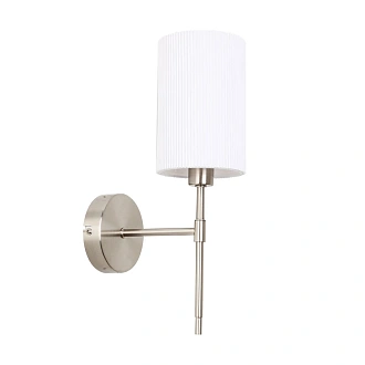 Бра *19*34 см, 1*E14*40W, K, Arte Lamp Debora A4108AP-1SS, Матовое Серебро
