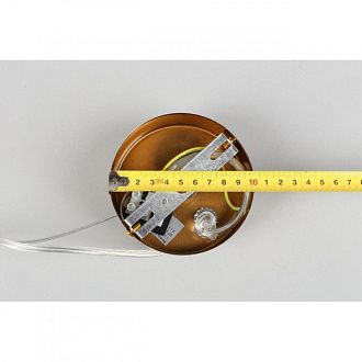 Подвесной светильник 30*25*50-150 см, 2*E27, 40W, Aployt Patunia APL.301.16.02, бронзовый