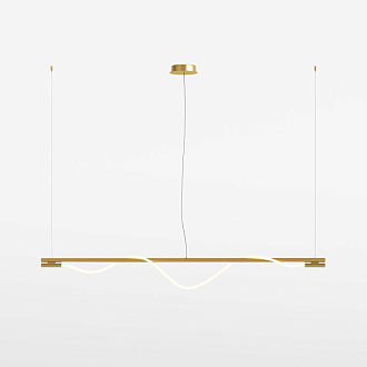 Светодиодный светильник 180 см, 21W, 3000K, Maytoni MOD166PL-L20G3K, золото