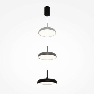 Подвесной светильник 30*38-200 см, *LED*31W, 3000K, Maytoni Gerhard MOD189PL-L30B3K, Черный