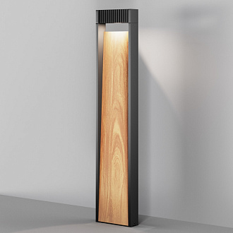 Садово-парковый светильник 16,4*4,7*80 см, LED, 13W, 3000К, Maytoni Sten O444FL-L13GF3K2 серый