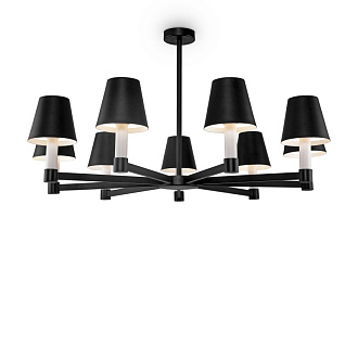 Люстра потолочная Maytoni Tet-a-tet MOD104PL-09B, диаметр 91 см, черный